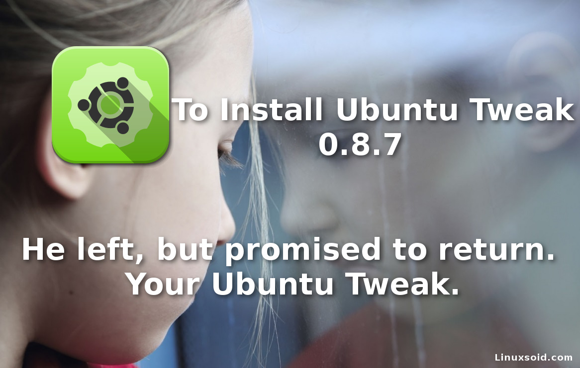 установка Ubuntu tweak в Ubuntu 16.10 Yakkety Yak