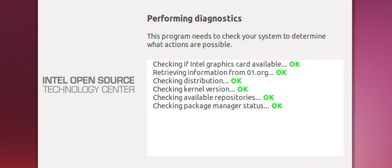 Установка драйверов для графического адаптера Intel в Ubuntu/Fedora