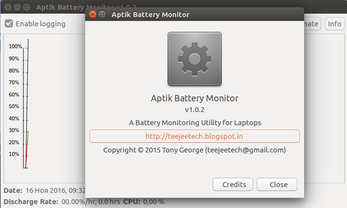 новая версия Aptik Battery Monitor